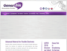 Tablet Screenshot of genesink.com